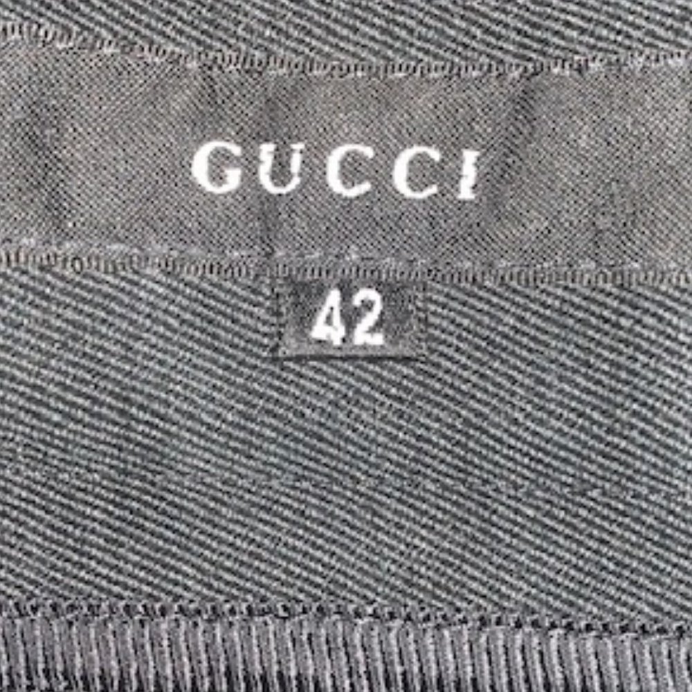 Black Gucci Pants Size EUR 42 / 28" Waist